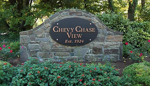 Chevy Chase View Front Entrance